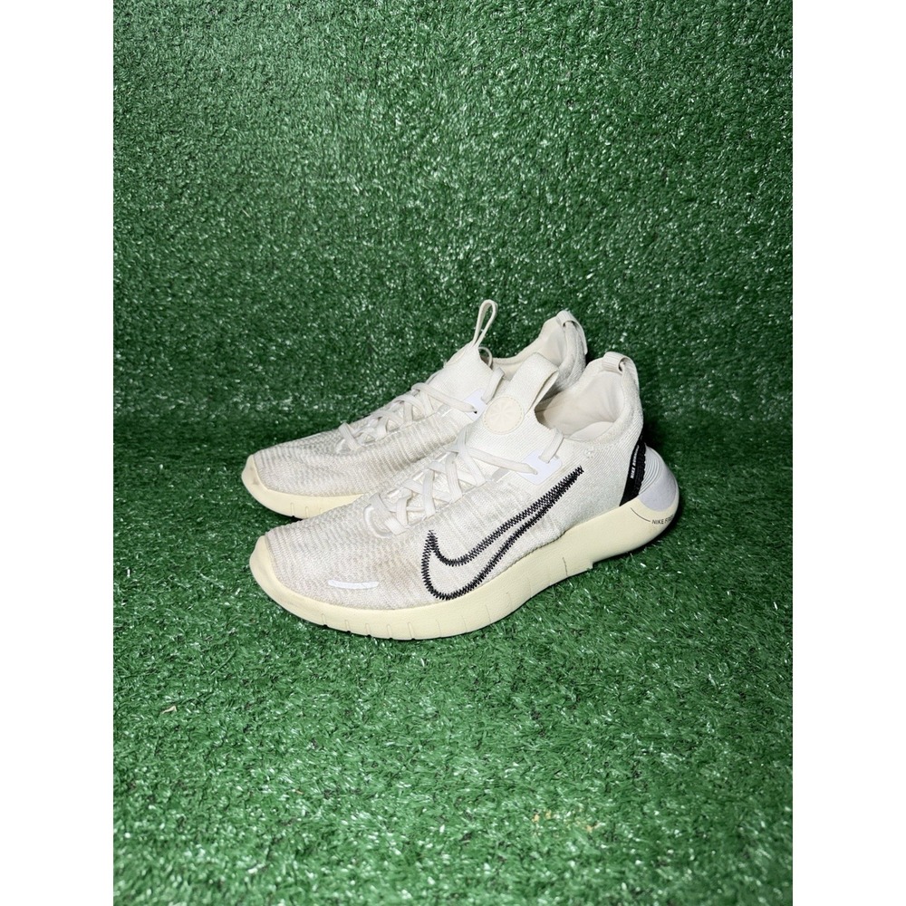 Nike Free RN Flyknit Next Nature Womens Size 8 Grey Black Running Shoes Sneakers - Picture 3 of 9